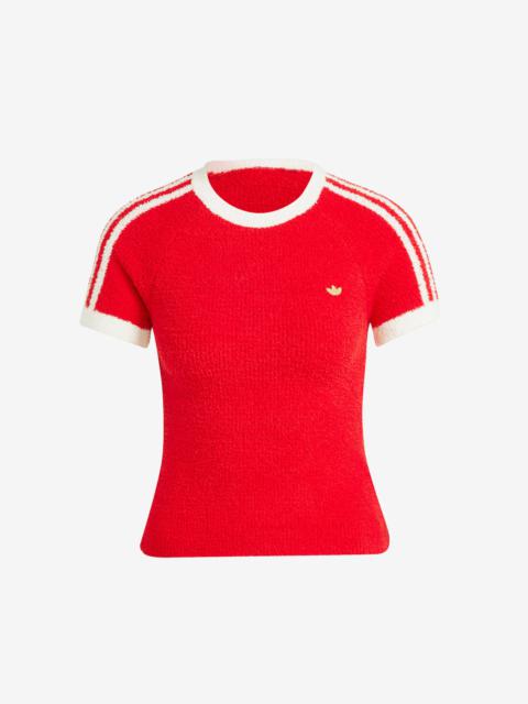 adidas Wmns Premium Fully Fashioned Knit Tee