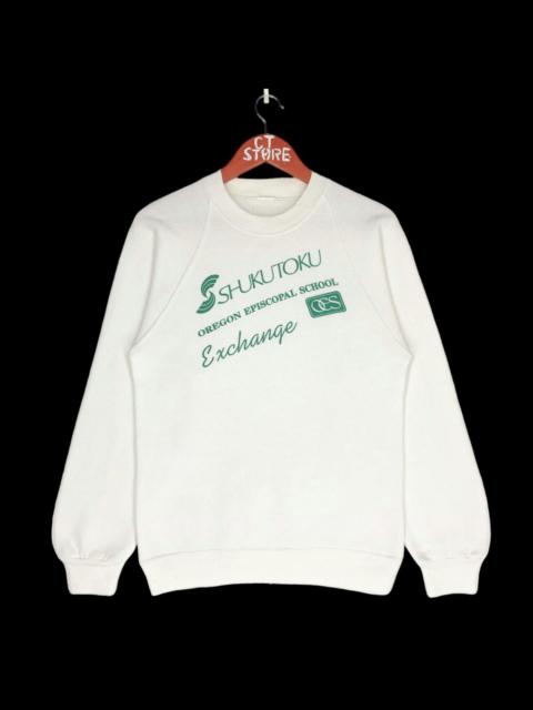 Other Designers Vintage Shukutoku University Japan Sweatshirt