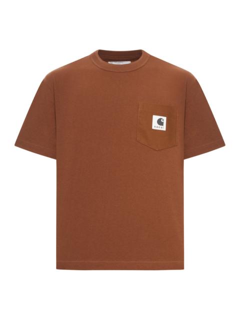 Other Designers Sacai X Carhartt Men Carhartt Wip Cotton Jersey T-Shirt