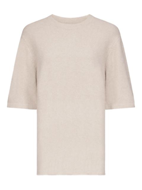 Loulou de Saison Raven short-sleeve crew-neck sweater