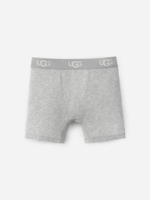 UGG ® Women's Alexiah Boy Short LENZINGu2122 ECOVEROu2122 Viscose Blend Bottoms in Grey Heather