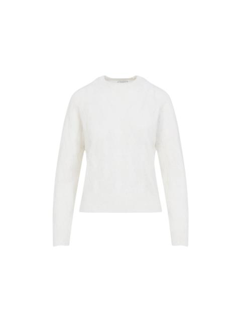 PESERICO Peserico Braid White Sweater Women