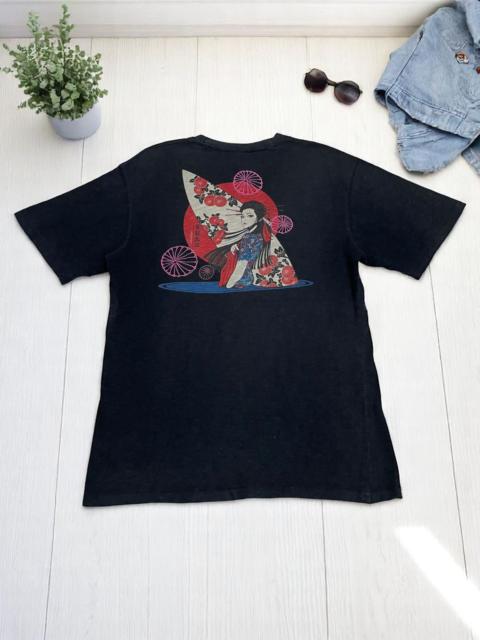 Other Designers Vintage - Kissmark Geisha Embroidery Umbrella Yakuza Japanese Culture