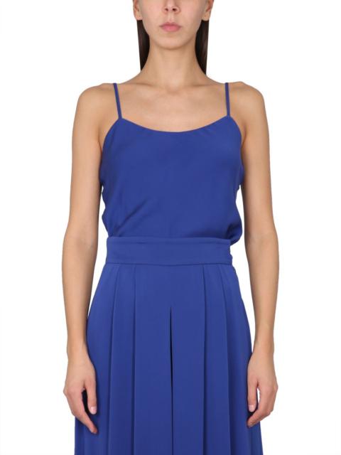 Max Mara Max Mara Women Silk Charmeuse Tuxedo Top