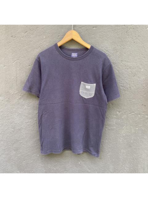 Other Designers Vintage Faded Lee Union Made Sanforized Pocket Tee