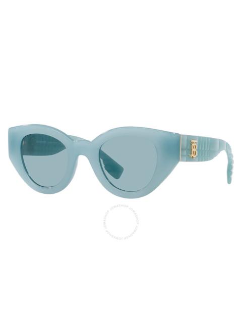 Burberry Burberry Meadow Blue Cat Eye Ladies Sunglasses BE4390F 408680 47