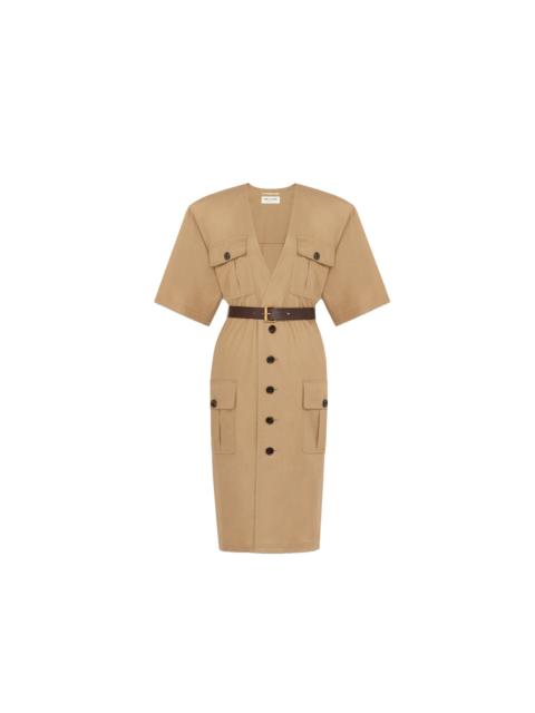 SAINT LAURENT Saint Laurent Knee-Length Saharienne Dress Women