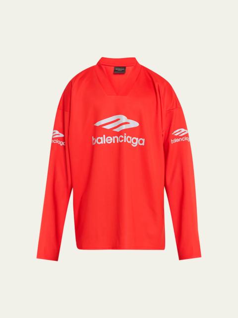 BALENCIAGA Men's 3B Sports Icon Ski T-Shirt
