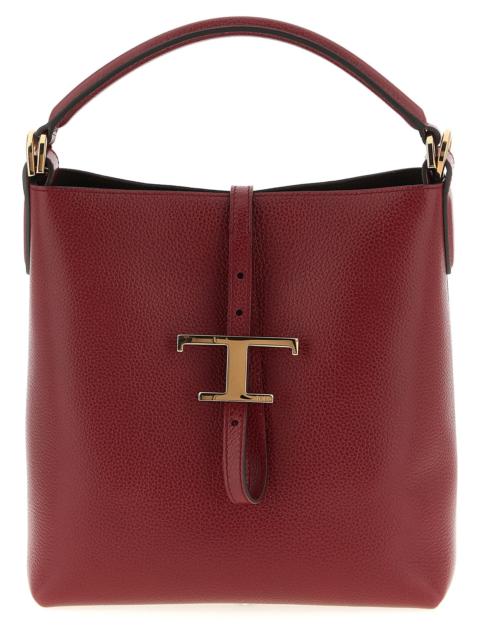 Tod's T Timeless Hand Bags Bordeaux