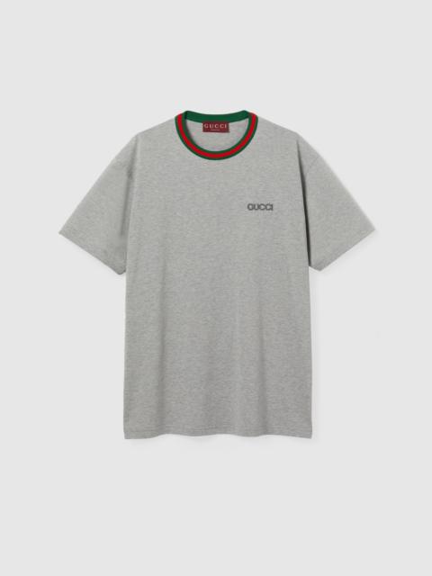 GUCCI Jersey T-shirt with Web