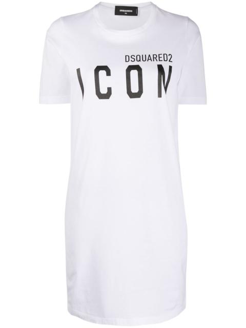 DSQUARED2 long-print T-shirt dress