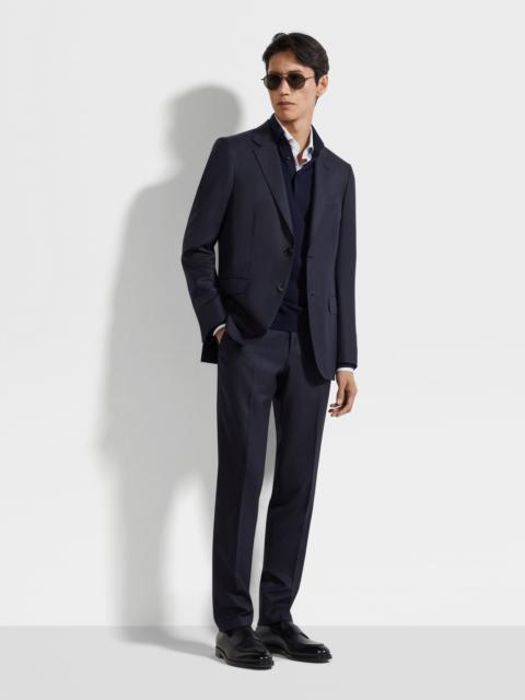 ZEGNA NAVY BLUE OASI CASHMERE SUIT