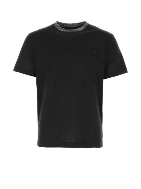 Missoni Missoni Men Black Cotton T-Shirt