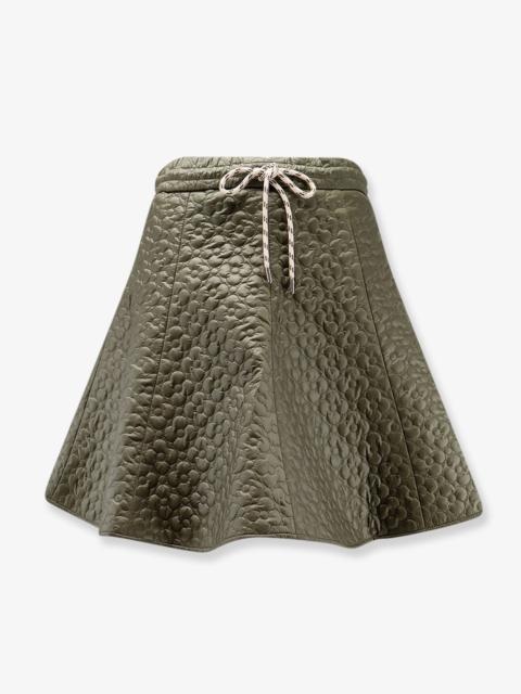 Moncler Moncler Women Quilted Nylon Skirt