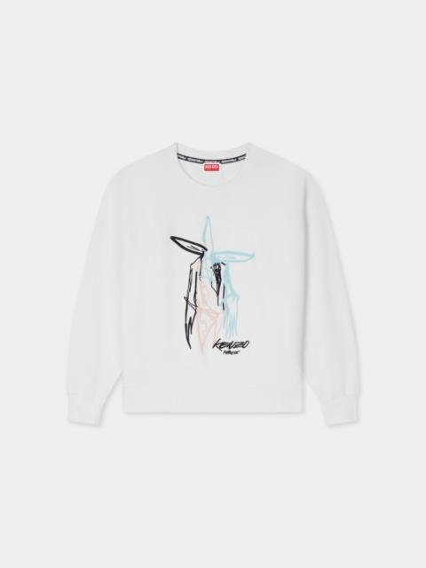 KENZO 'Kenzo x Futura 2000' embroidered sweatshirt in cotton