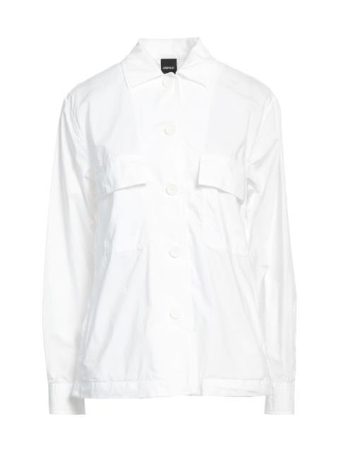 Aspesi White Women's Solid Color Shirts & Blouses
