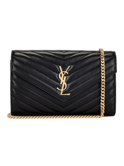 SAINT LAURENT Cassandre Wallet On Chain Bag