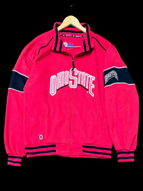 Other Designers Brutus - VINTAGE 90s OHIO STATE BRUTUS EMBROIDERED ZIPPER JACKET