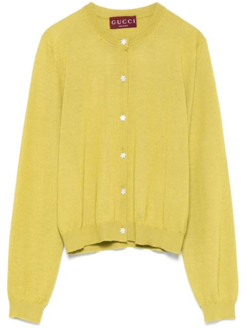 GUCCI Gucci Women Long Sleeve Crew-Neck Cardigan