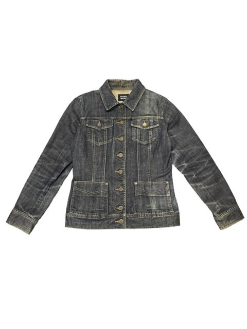 Other Designers VINTAGE TRANS WORK DENIM JACKET