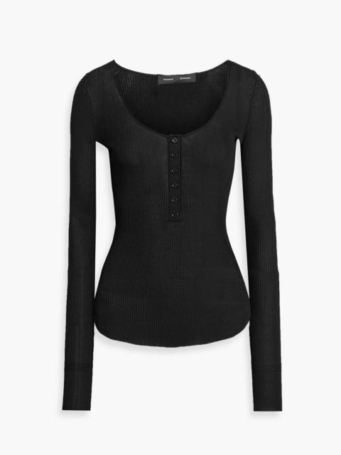 Proenza Schouler Boyd ribbed-knit sweater