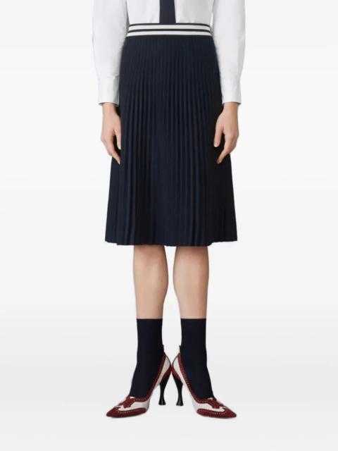 Thom Browne THOM BROWNE - Women Plisse Below The Knee Skirt