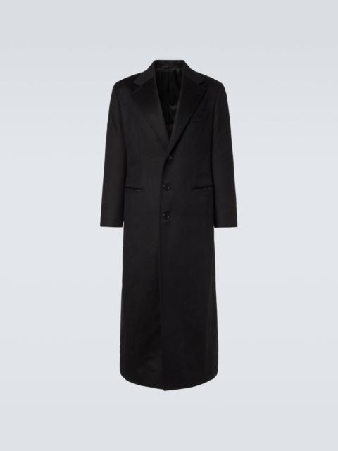 SAMAN AMEL Wool and cashmere overcoat