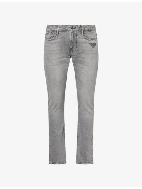 EMPORIO ARMANI Eagle Slim-Fit Denim Jeans