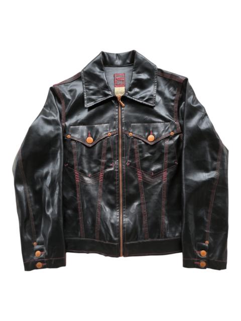 Jean Paul Gaultier Vintage 1990s Archive Jean Paul Gaultier PVC Leather Jacket