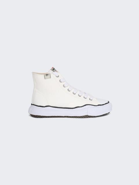 Maison MIHARAYASUHIRO Peterson Og Sole Canvas High-top Sneaker White