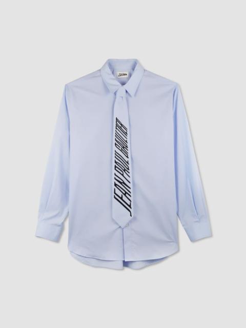 Jean Paul Gaultier Shirt with printed tie