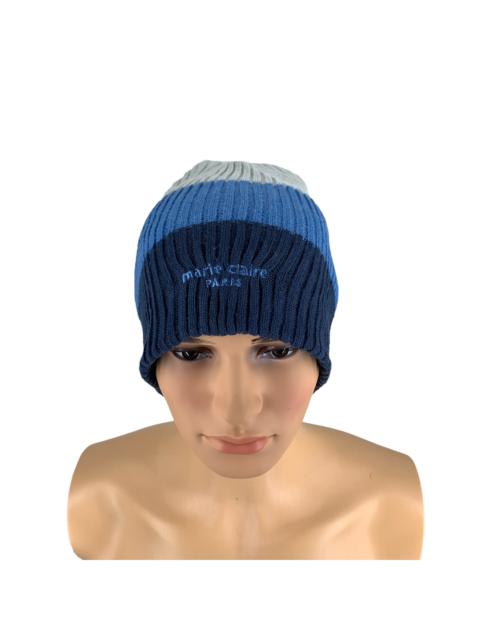 Other Designers Japanese Brand - Marie Claire Paris Tri Color Beanie / Snow Hats #62-C