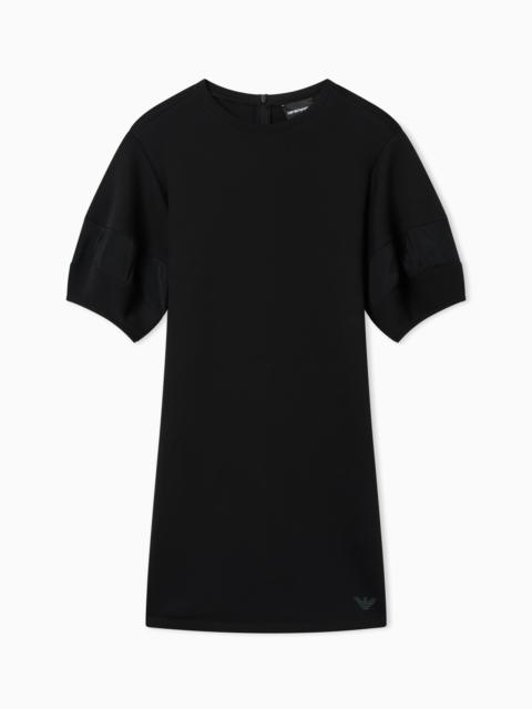 EMPORIO ARMANI STRETCH DOUBLE JERSEY DRESS