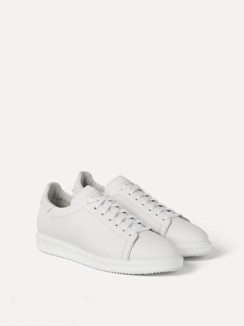 Brunello Cucinelli Grained calfskin sneakers