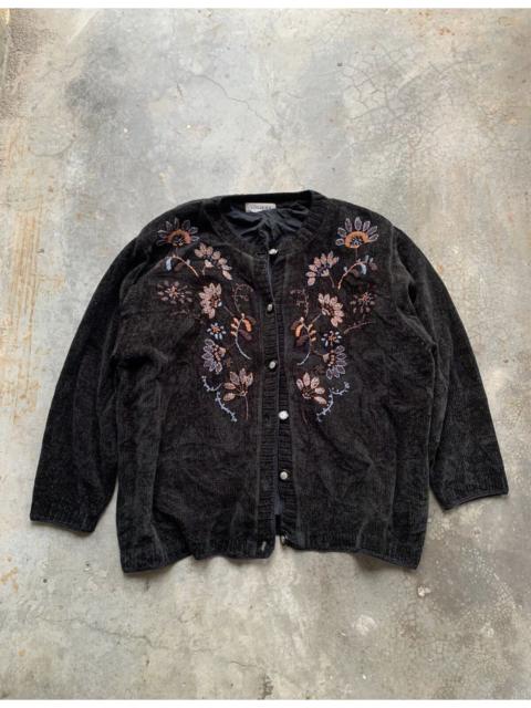 Other Designers Vintage JapaneseBrand Embroided Floral Cardigan Jacket