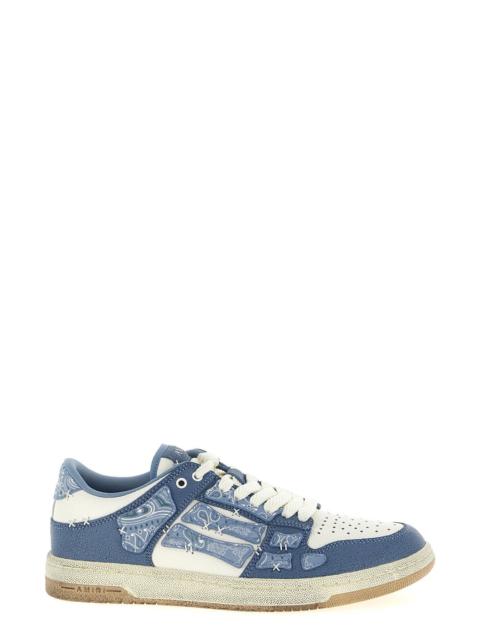 AMIRI Amiri Men 'Bandana Skel Top Low' Sneakers