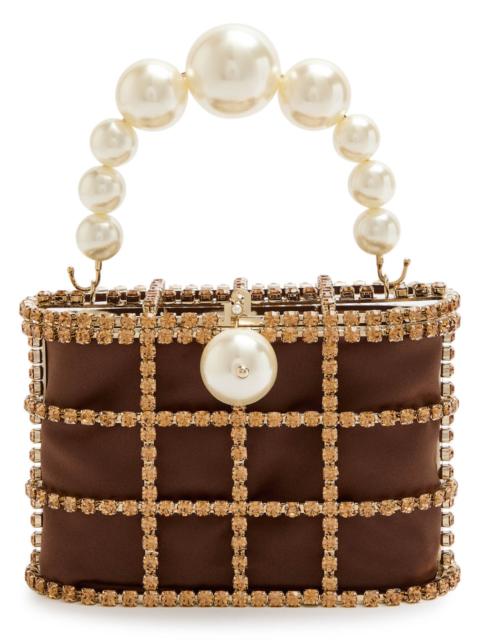 Rosantica Rosantica Holli Embellished Metal top Handle bag