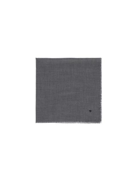 TOM FORD Houndstooth Wool Scarf