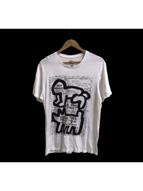 Other Designers UNIQLO x KEITH HARING Big Logo T-shirt