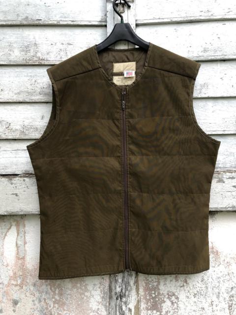 Other Designers VINTAGE 80s MILITARY OPTI ZIPPER VEST MADE IN USA