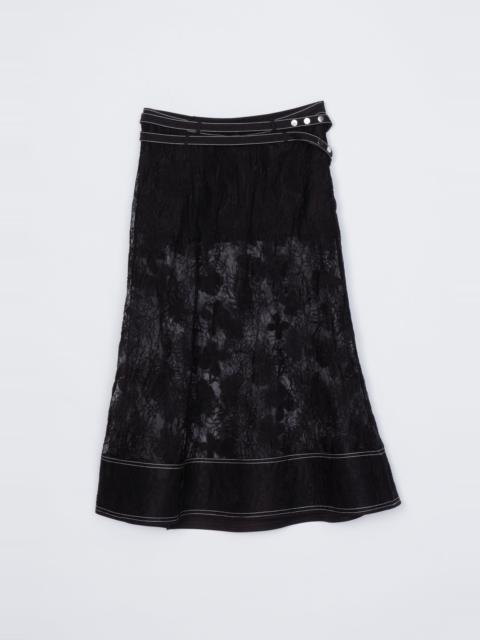 3.1 Phillip Lim Floral Lace Midi Skirt