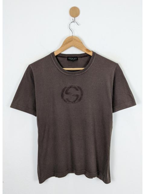 GUCCI Vintage Gucci Embroidery shirt