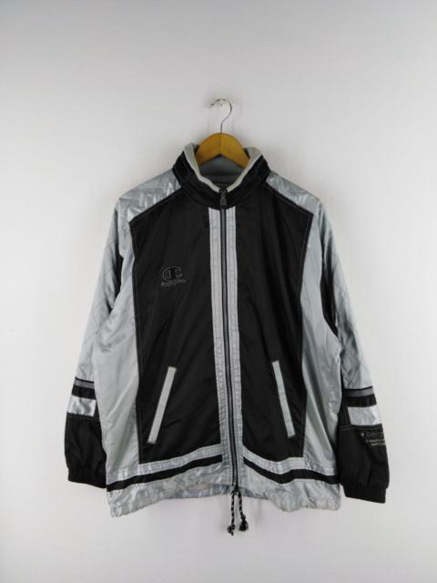 Other Designers Vintage - VINTAGE CHAMPION WINDBREAKER BLACK JACKET