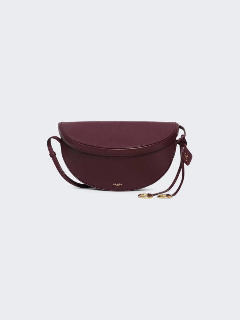 Alaïa Hip East West Bag Garnet Red