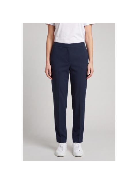 Brunello Cucinelli Brunello Cucinelli Women'S Dark Blue Cotton Trousers