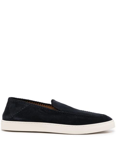 GIORGIO ARMANI Giorgio Armani Men Leather Slip-On Sneakers