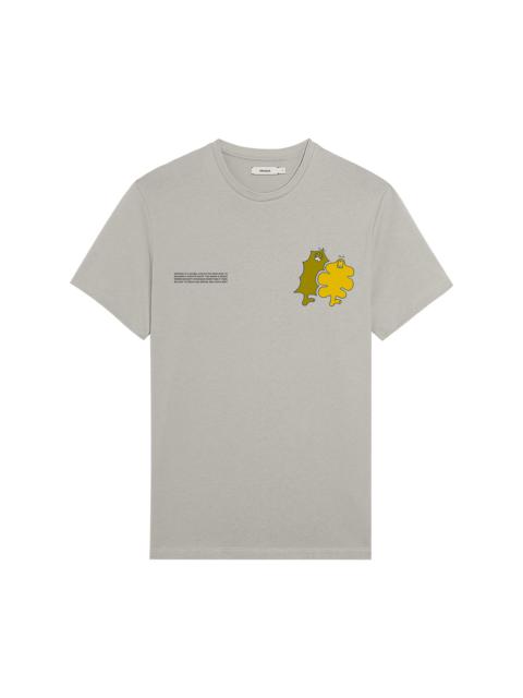 PANGAIA Womens Pangaia x Gasius T-Shirt - Stone
