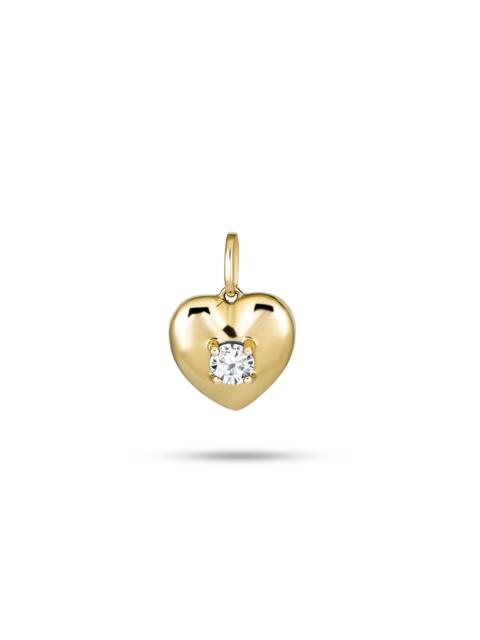 STONE AND STRAND Heart And Soul Diamond Charm