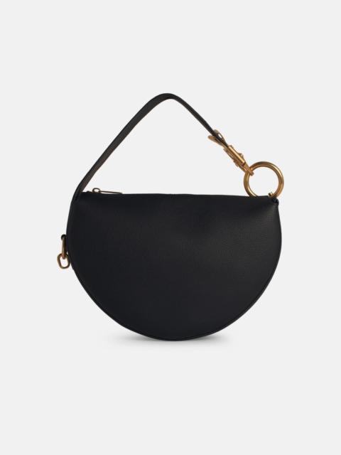 Burberry 'KNIGHT' BLACK LEATHER BAG