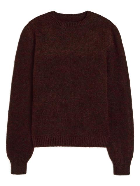 visvim BURROW DUAL SWEAT (SUPERFINE) W NAVY - 0325205010003